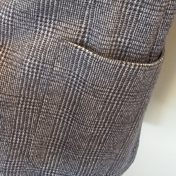 Cantarelli Prince of Wales blazer/sport coat (wool/cotton) - Picture 6 of 8